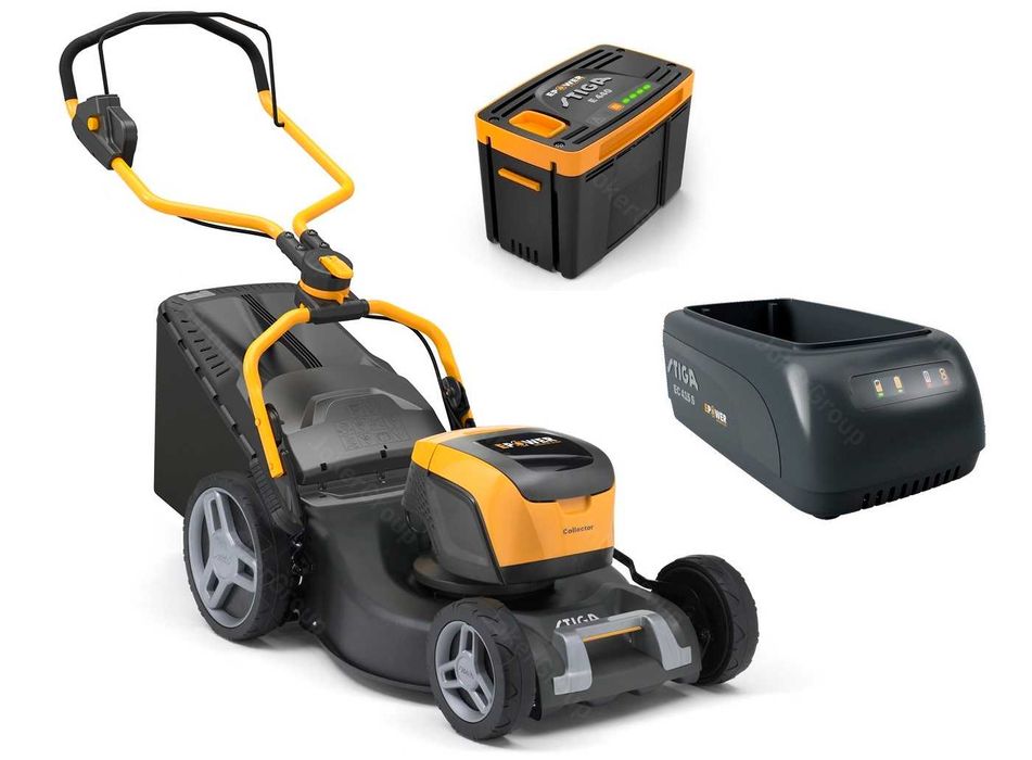 Kosiarka akumulatorowaSTIGA COLLECTOR548e + akumulator 4 Ah+ ładowarka
