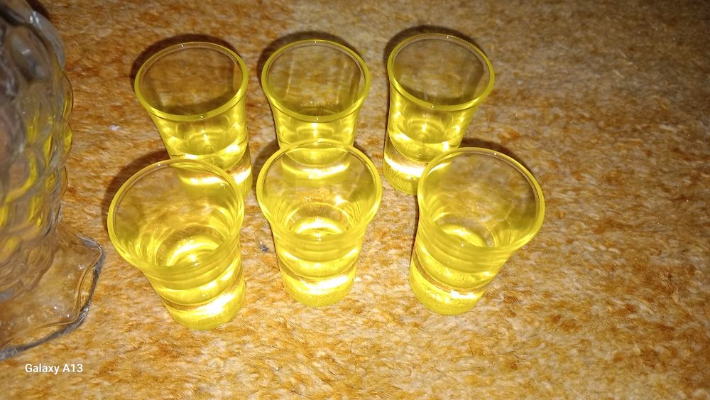 Taca licor mais 6 copos
