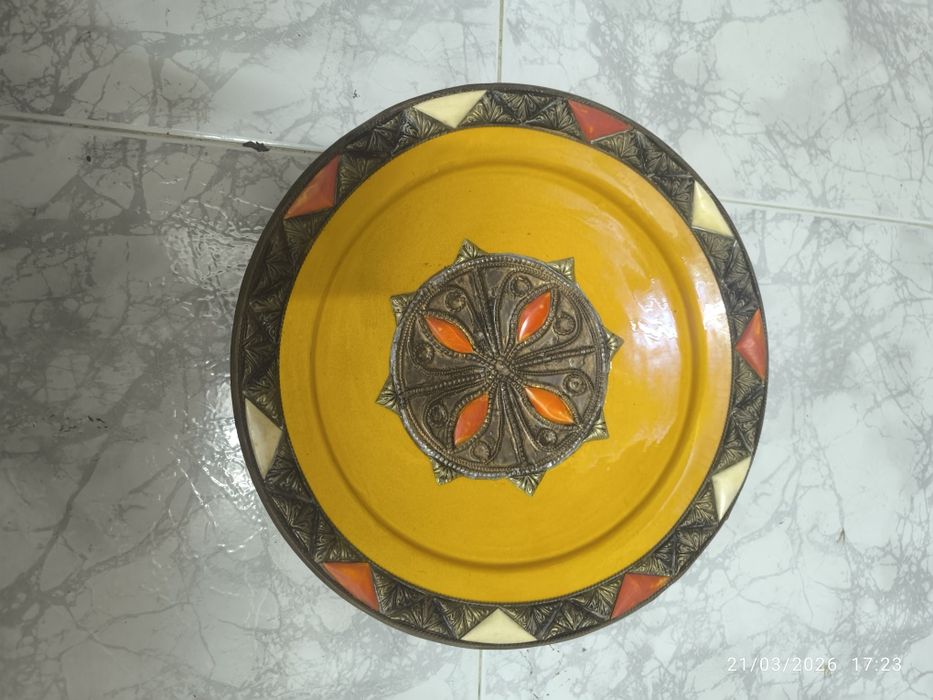 Prato decorativo marroquino