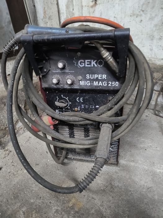 Migomat geko 250, piec ogrodowy rakietowy, szlifierka 380v, wał krajz