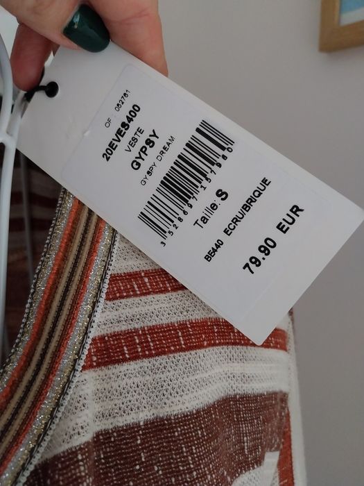 Casaco cardigan Riscas, Mado et les Autres, Mado's Sister, Tamanho S