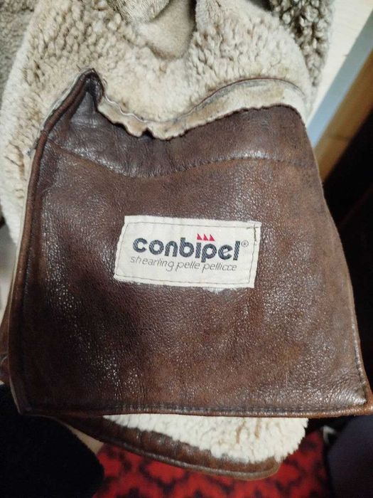 Натуральная кожаная дубленка