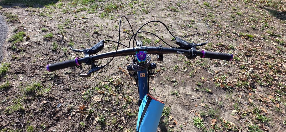 Rower mtb kona process 134 trail gwarancja + kask fox i google