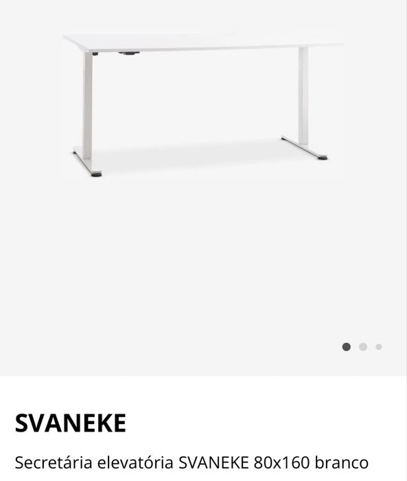 Secretária elevatória 160*80