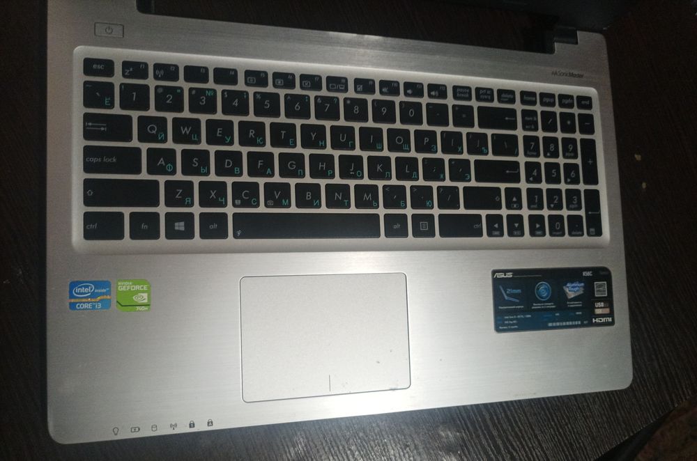 Ноутбук Асус к 56 с на запчасти