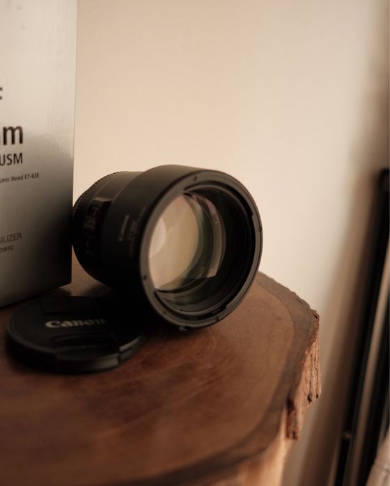 Objectiva canon 85mm 1.4 EF