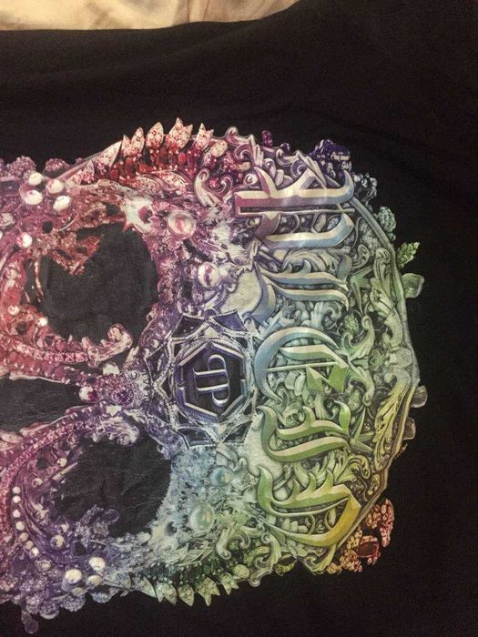 футболка чоловіча Philipp Plein SS Baroque Skull