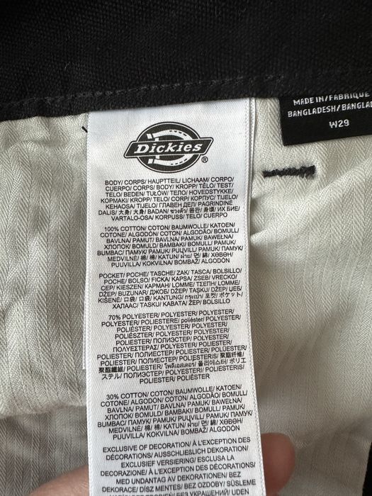 Широкі штани карго карпентери з канвасу dickies