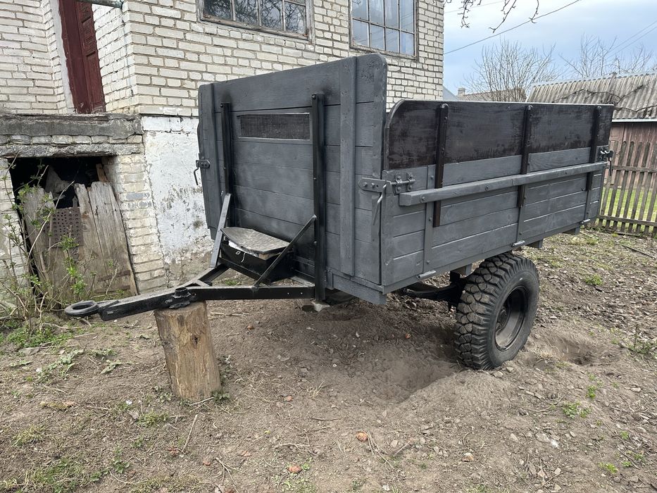 Прицеп до трактора причеп трактор навісне мінітрактор