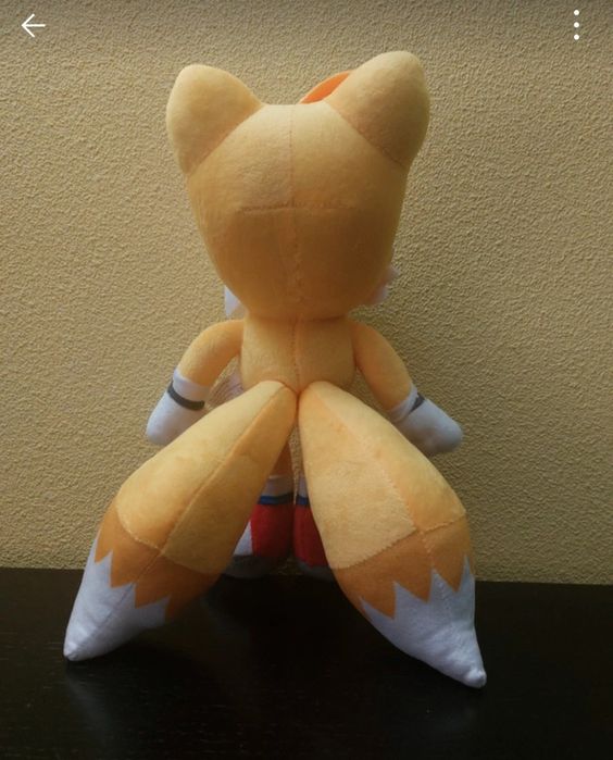 Peluche Tails da série Sonic