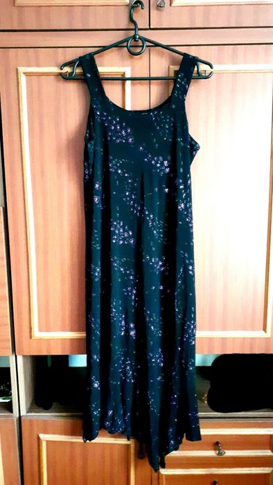 Sukienka długa elegancka z bolerkiem 44