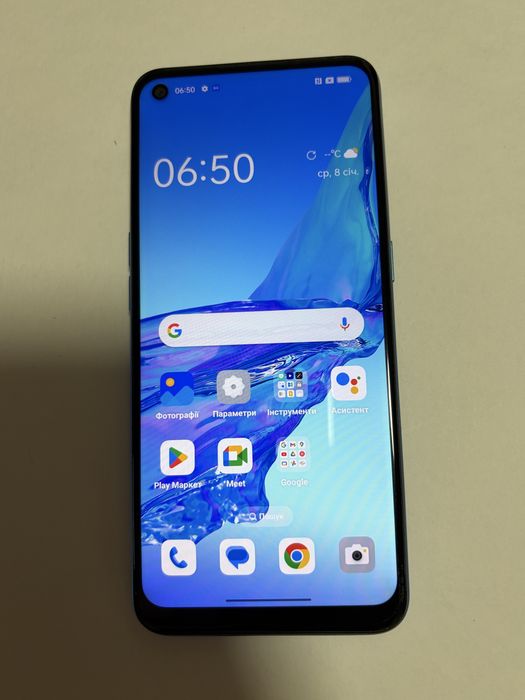 Телефон OPPO A53 4/64Гб синій