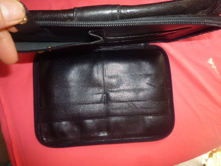 Mala /Bolsa de Mão de Homem em Pele Lancel Nova com fecho