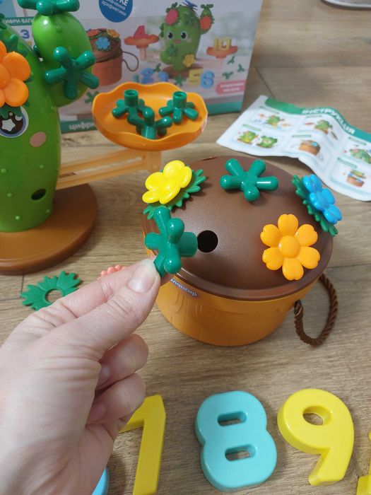 Математична гра кактус балансир Fun game club