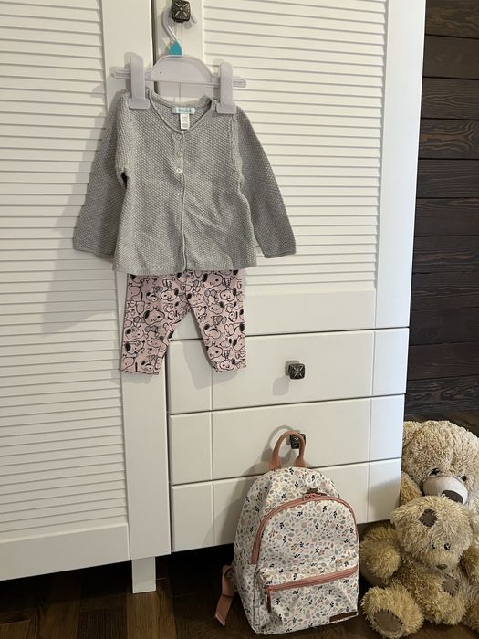 FOX & BUNNY spodnie leginsy 3-6 msc r. 68