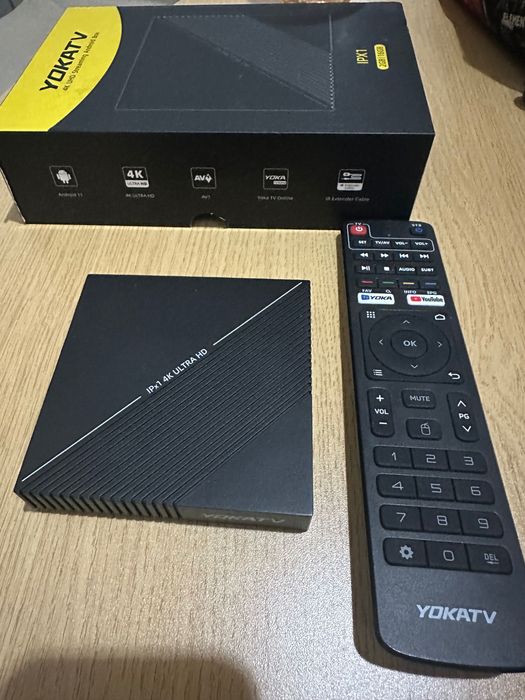 Yoka TV IPX1 - 4K UHD Streaming Android Box