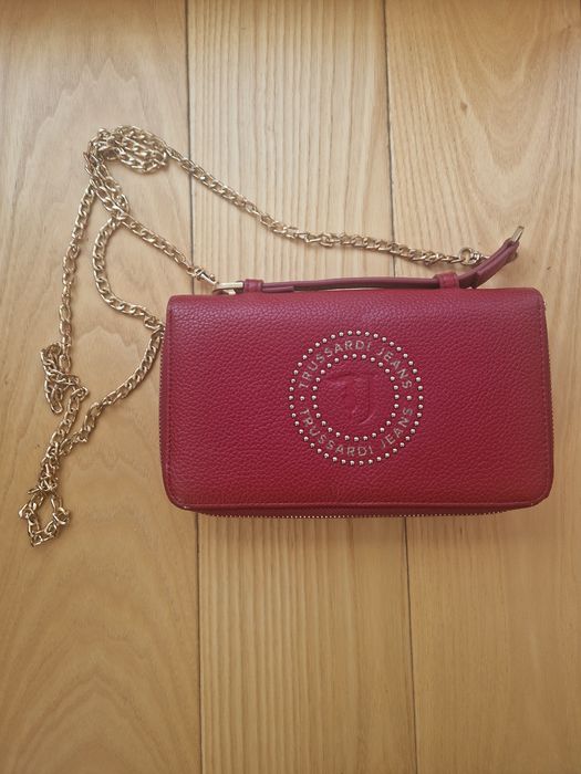 Torebka Trussardi czerwona