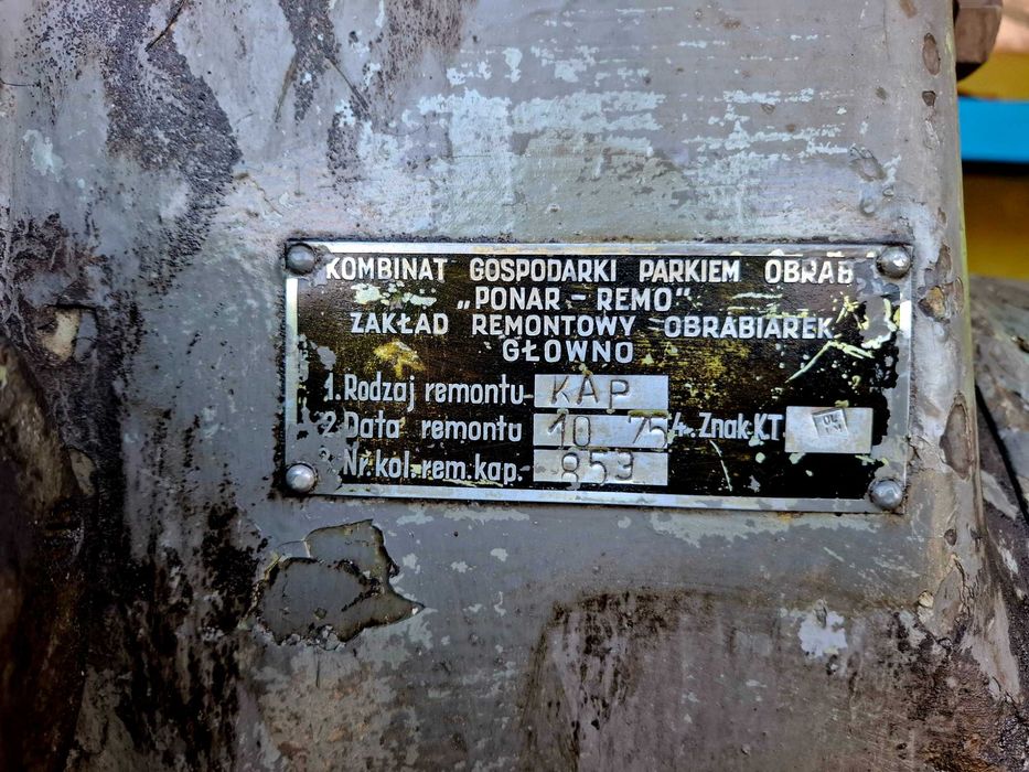 Solidna Polska Frezarka Mechanicy Pruszków – Sprawna!