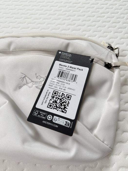 Оригінальна сумка Arc’teryx Mantis 2 • Біла • Нова