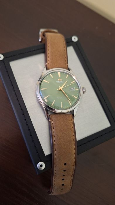Orient Bambino V4 green