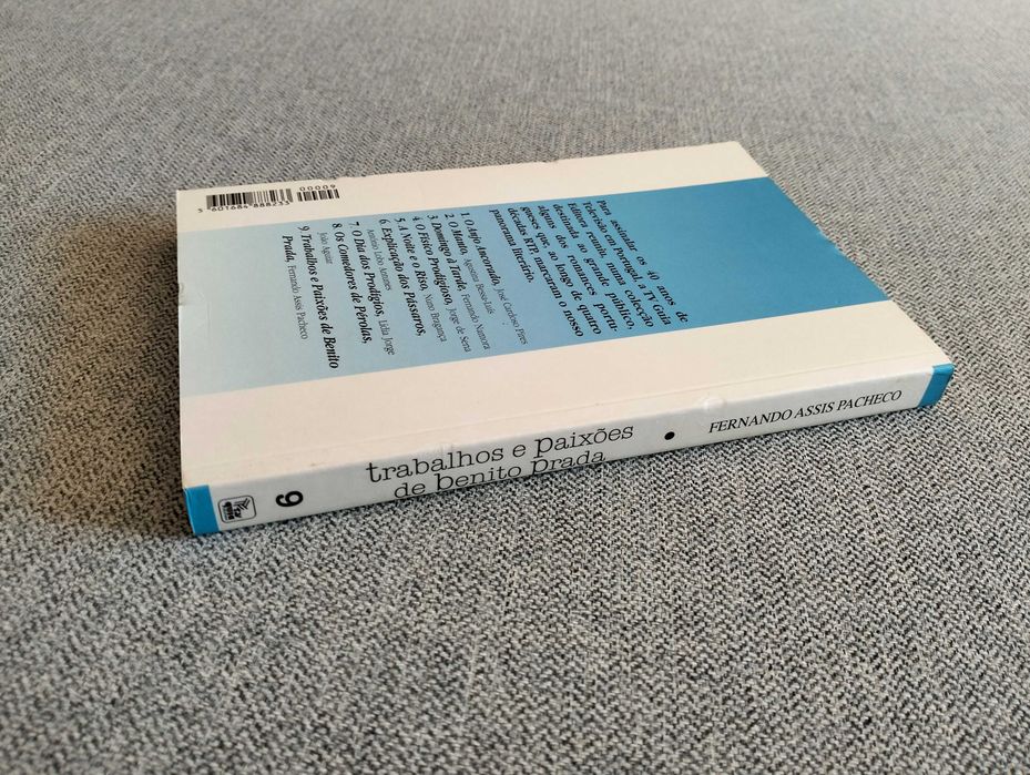 Livro "Trabalhos e paixões de Benito Prada" de Fernando Assis Pacheco