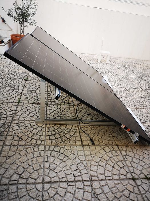 Painel Solar ESUNRA 430W Bifacial 6h de uso