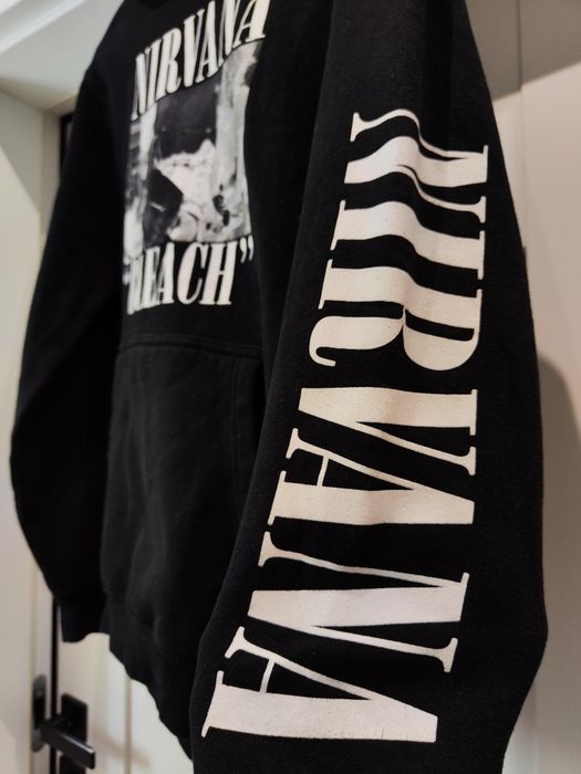 Oryginalna Bluza z Kapturem Hoodie Nirvana " Bleach"Size XS