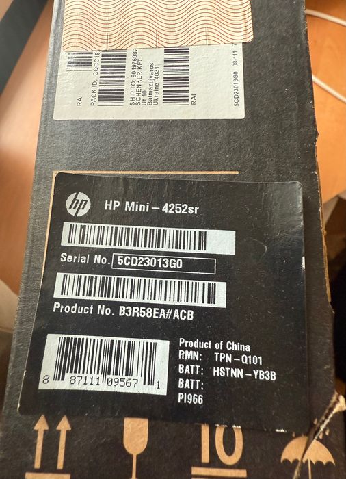 Ноутбук HP Mini 4252sr Red. В робочому станi!