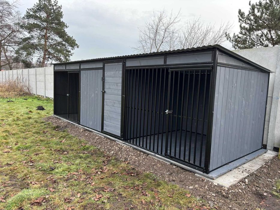 Kojec dla psa solidna konstrukcja STALOWA!