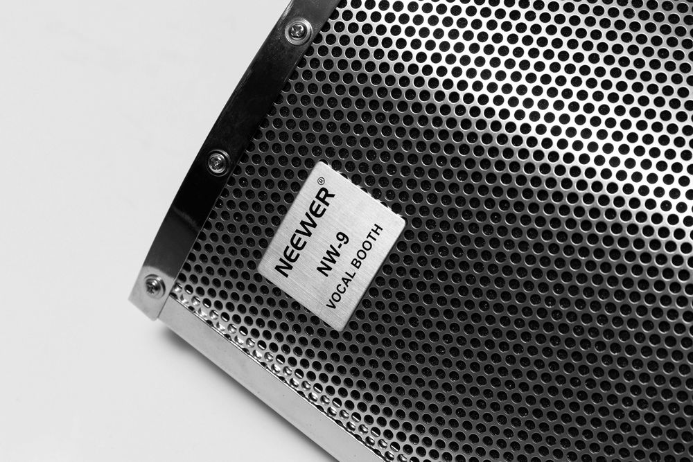 Cabine Gravação Voz NW-9 Neewer c/ Tripé e Espuma de Absorção de Micro