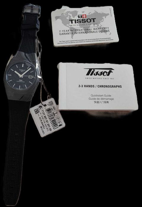 Relógio Tissot PRX Carbon POWERMATIC 80 NOVO