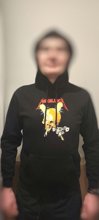 Худі Metallica H&M, оригінал, S — ідеальний стан
