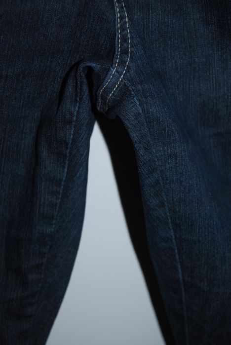 Damskie spodnie dżinsowe C&A 46, dl.93 elastyczne