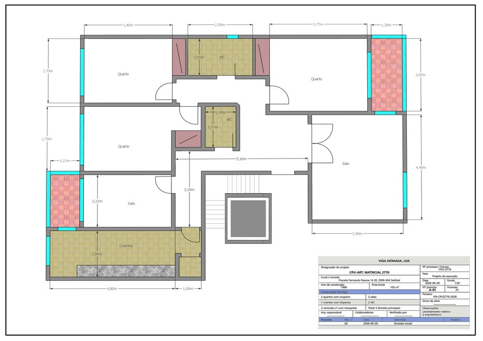Vende-se apartamento T5 em Setubal