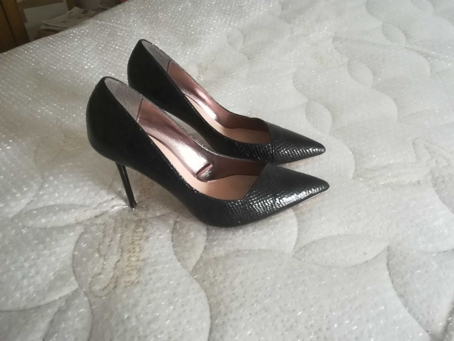 Skórzane buty damskie nr 40