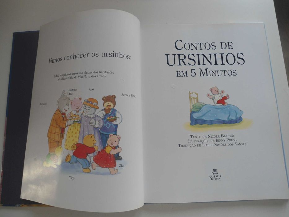 Contos de Ursinhos em 5 minutos de Nicola Baxter