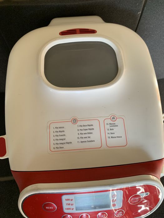 Maquina de fazer Pão Massas Bolos Marmeladas e Compotas - Moulinex UNO