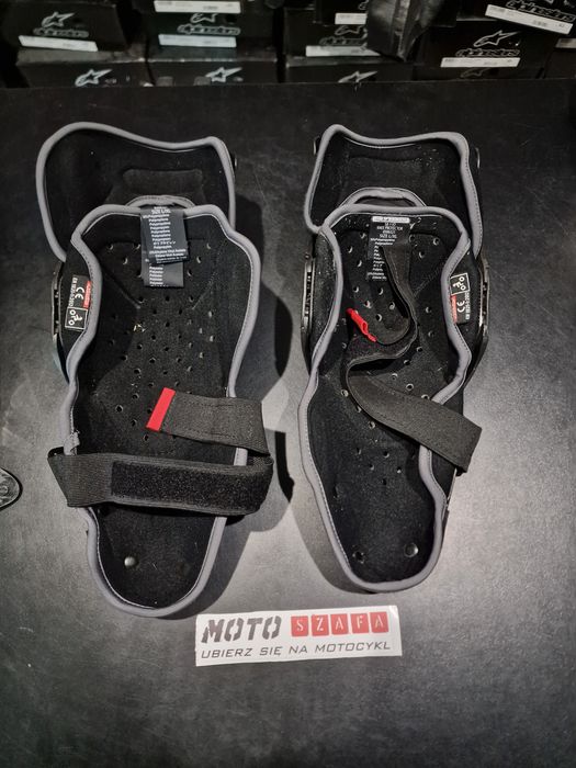 ALPINESTARS MX Ochraniacze kolan SX-1 V2 czarny/czerwony XXL