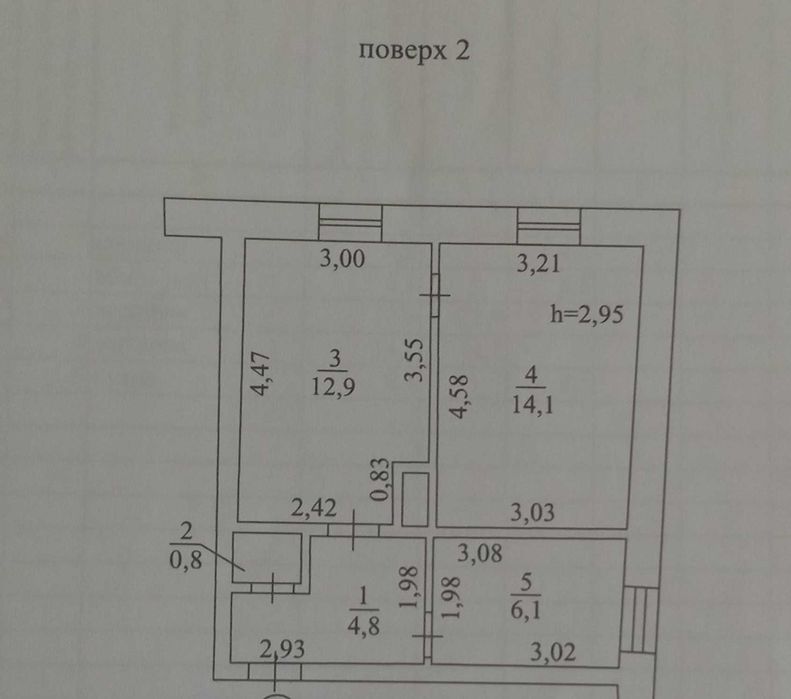 Продается 2-х ком квартира в центре