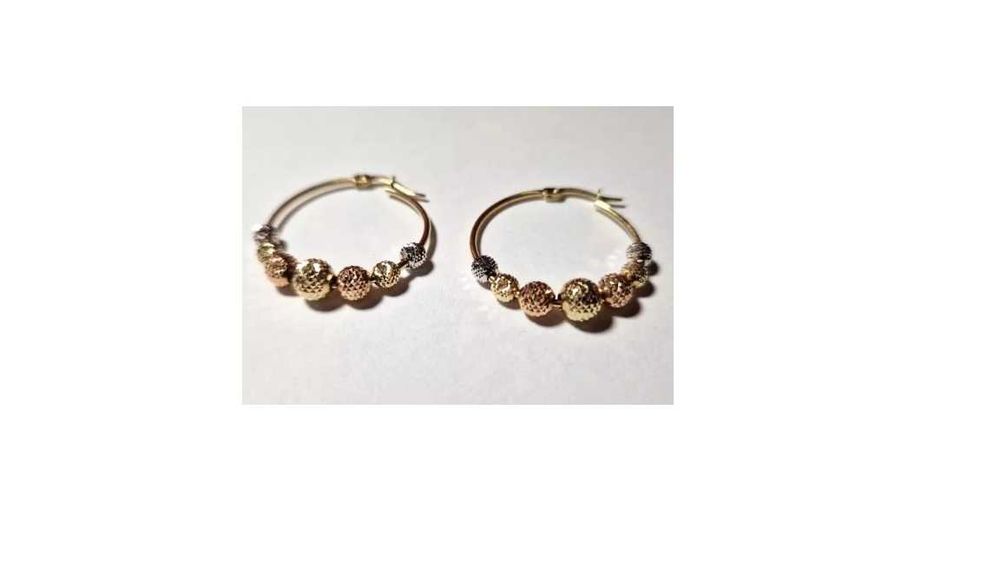 złote KOLCZYKI 3,92G 585