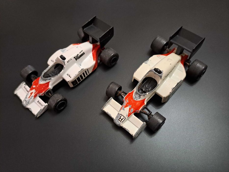 Carrinhos miniatura McLaren-Honda, raros (anos 90) | Senna e Prost