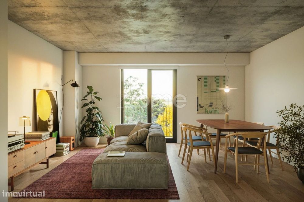 T2 Smart com varanda vista Mar, Leça da Palmeira