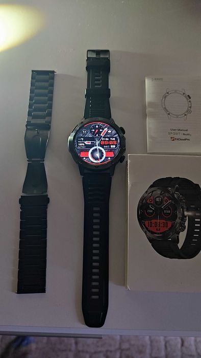 Смарт годинник AK 87 з ліхтариком