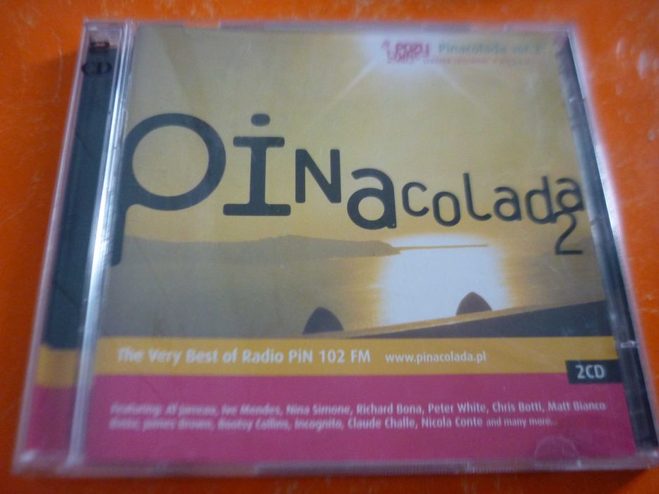2 płyty CD "Pinacolada Vol. 2": Ive Mendes, Chris Botti, Matt Bianco