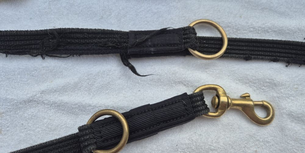 Smycz dla psa K9 Profi 220cm taśma antypoślizgowa  przepinana  (1)