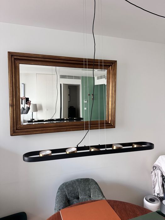 Candeeiro de Teto – Metal – Luz Direcionável (100 cm)