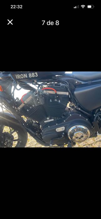 Mota harley davidson iron 883