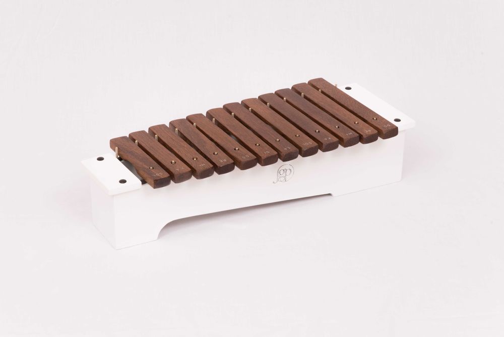 2 Xilofones diat. (em Faia) sop. JGP - Lâminas pau rosa, Padouk - NOVO