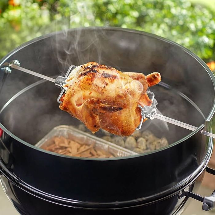 2 в 1 Электрический вертел и пицца рожен 7494 для гриля Weber 57 см