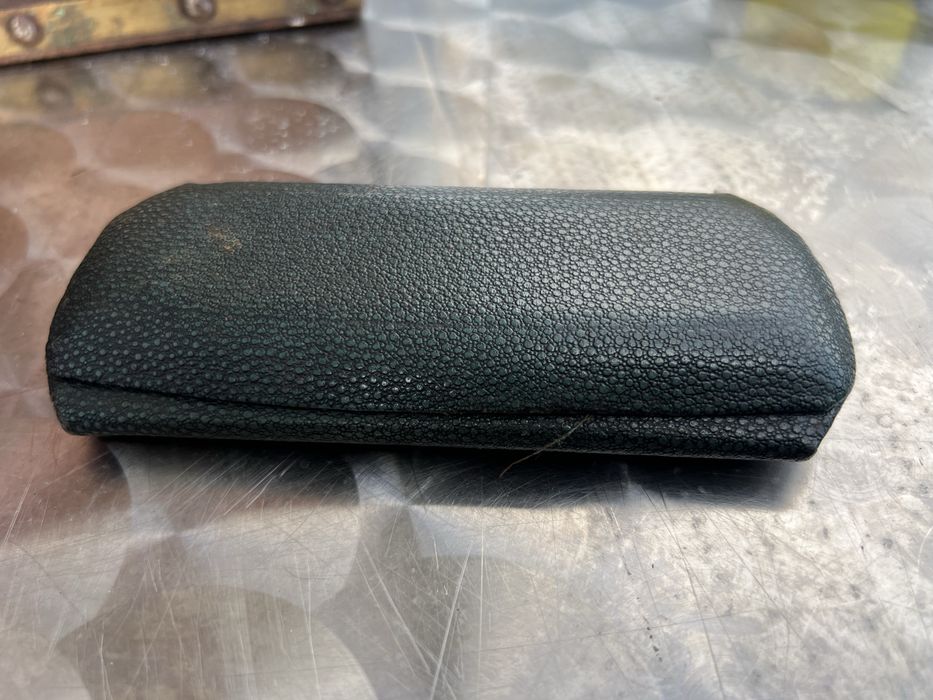 Okulary zabytkowe w etui